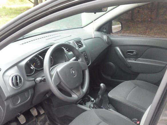 2015 Renault Logan II, чёрный - вид 5