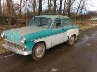 1963 Москвич 407, голубой, 350000 рублей, вид 1
