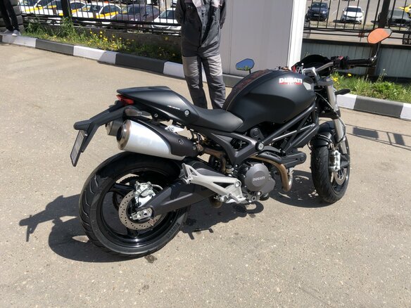 2012 Ducati Monster 696, чёрный, 450000 рублей - вид 6