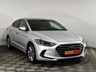 2017 Hyundai Elantra VI (AD), серебристый, 1780000 рублей, вид 3