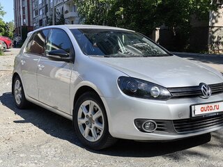 2011 Volkswagen Golf VI, серебристый, 1245000 рублей, вид 2
