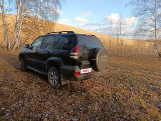 2008 Toyota Land Cruiser Prado 5-speed 120 Series Рестайлинг, чёрный, 2500000 рублей, вид 2