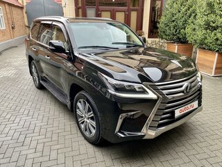 2016 Lexus LX 570 III Рестайлинг 2, чёрный, 6300000 рублей, вид 3