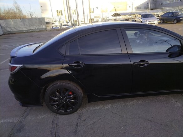 2011 Mazda 6 II (GH) Рестайлинг, чёрный, 820000 рублей - вид 6