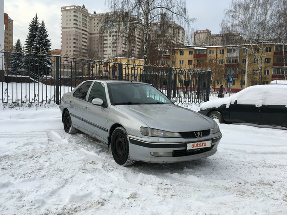2001 Peugeot 406 I Рестайлинг, серебристый - вид 2