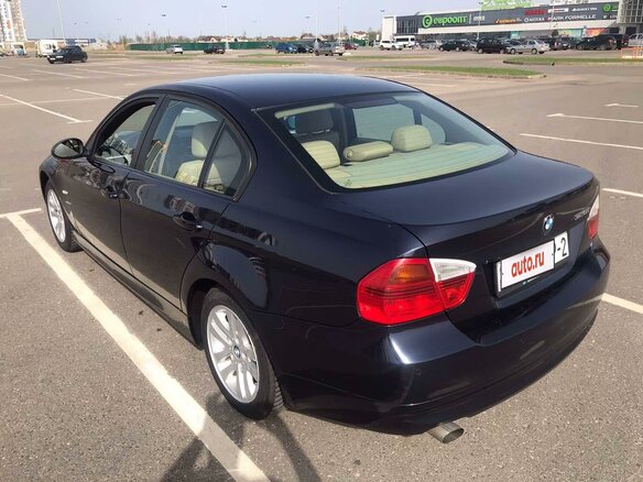 2006 BMW 3 серии 320i V (E90/E91/E92/E93), синий, 850000 рублей - вид 3
