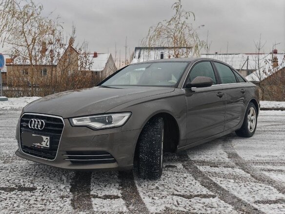 2012 Audi A6 IV (C7), коричневый, 1800000 рублей