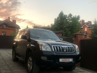 2007 Toyota Land Cruiser Prado 4-speed 120 Series Рестайлинг, чёрный, 1940000 рублей, вид 3