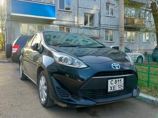 2018 Toyota Aqua I Рестайлинг 2, чёрный, 1200000 рублей, вид 5
