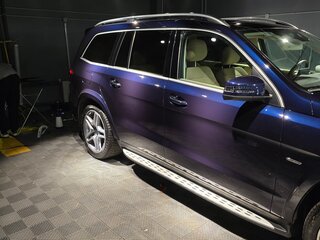 2018 Mercedes-Benz GLS 350 d I (X166), синий, 4400000 рублей, вид 2