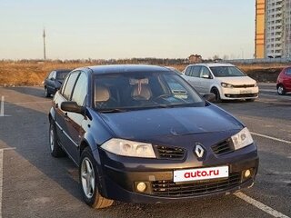 2007 Renault Megane II Рестайлинг, синий, 270000 рублей, вид 3