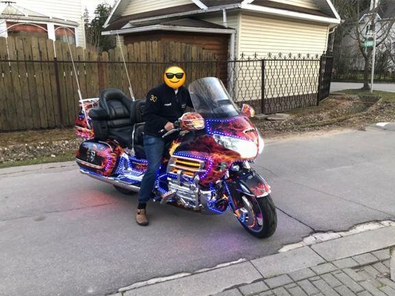 2004 Honda GL 1800 Gold Wing, красный - вид 1