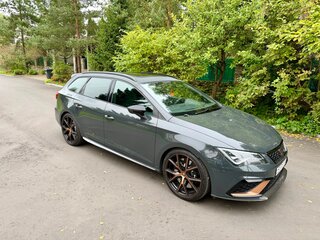 2019 SEAT Leon Cupra 300 7-speed III Рестайлинг, серый, 4700000 рублей, вид 4