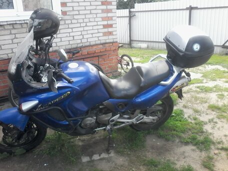 2001 Honda XL1000V Varadero, синий, 300000 рублей, вид 2