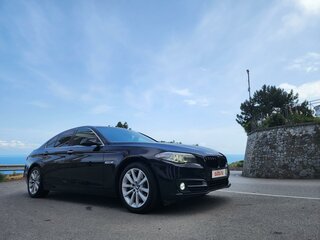 2013 BMW 5 серии 520d VI (F10/F11/F07) Рестайлинг, чёрный, 2100000 рублей, вид 3