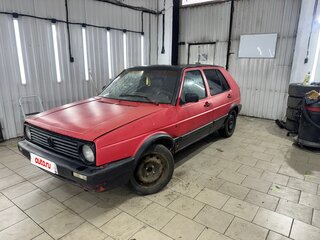 1990 Volkswagen Golf II, красный, 60000 рублей, вид 4