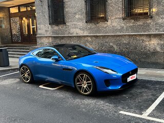 2017 Jaguar F-Type I Рестайлинг, голубой, 5800000 рублей, вид 3