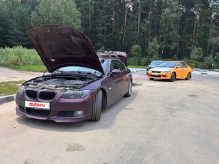 2007 BMW 3 серии 325xi V (E90/E91/E92/E93), пурпурный, 1500000 рублей, вид 2