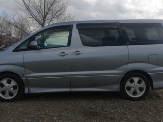 2006 Toyota Alphard I Рестайлинг, серебристый, 1350000 рублей, вид 2