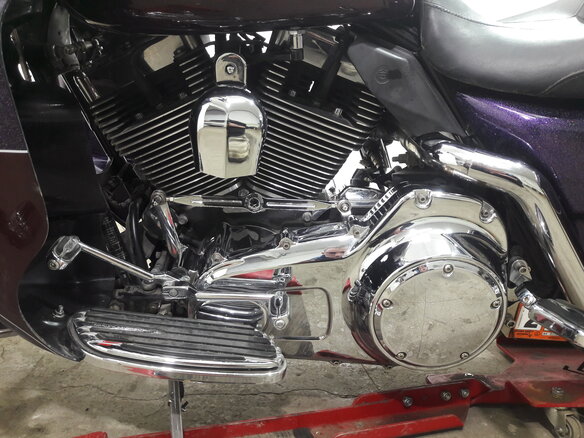 2008 Harley-Davidson Road Glide, фиолетовый - вид 16