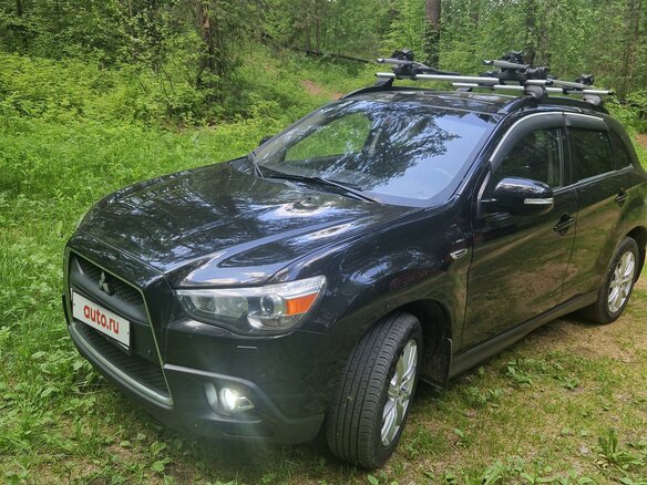 2010 Mitsubishi ASX I, чёрный, 1200000 рублей - вид 1