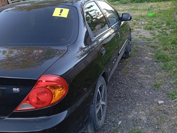 2007 Kia Spectra I Рестайлинг 2, чёрный, 405000 рублей - вид 6