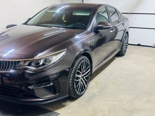 2019 Kia Optima IV Рестайлинг, коричневый, 2900000 рублей, вид 5
