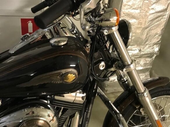 2013 Harley-Davidson Dyna Super Glide, коричневый - вид 2