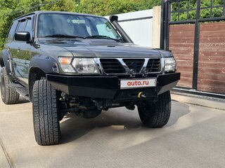 2000 Nissan Patrol V (Y61), зелёный, 4500000 рублей, вид 2