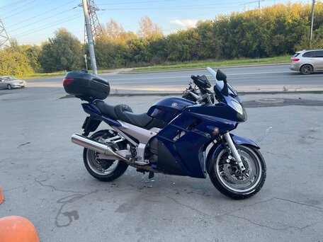 2004 Yamaha FJR1300, синий, 600000 рублей, вид 1