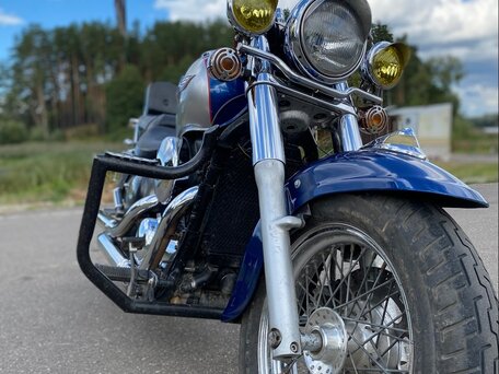1997 Kawasaki VN800 Vulcan, синий, 337714 рублей, вид 2