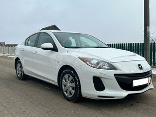 2012 Mazda 3 II (BL) Рестайлинг, белый, 760000 рублей, вид 2