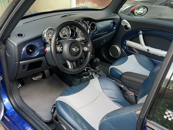 2006 Mini Hatch Cooper S I (R50), синий, 1100000 рублей - вид 18