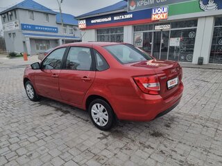2022 Lada (ВАЗ) Granta Euro-2 I Рестайлинг, красный, 780000 рублей, вид 4