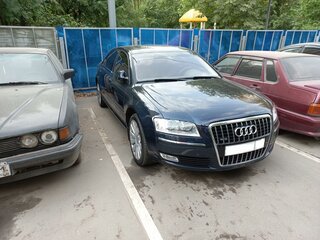 2008 Audi A8 Long II (D3) Рестайлинг 2, синий, 1999999 рублей, вид 2