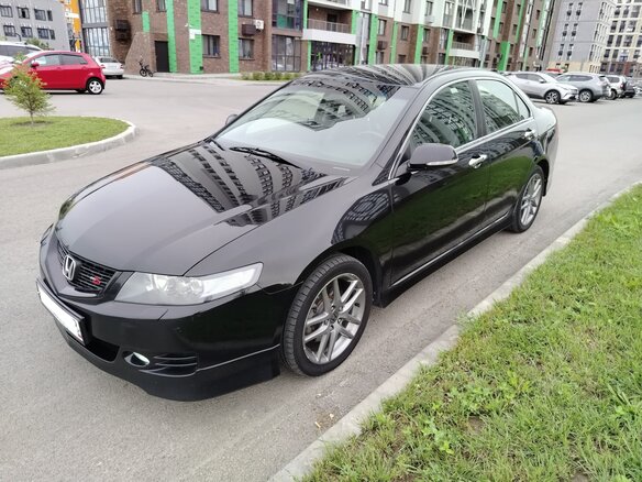 2007 Honda Accord Type-S Type S VII Рестайлинг, чёрный, 1350000 рублей - вид 13