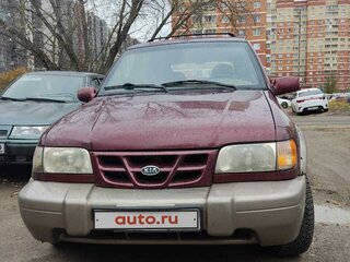 2001 Kia Sportage I, пурпурный, 299000 рублей, вид 2