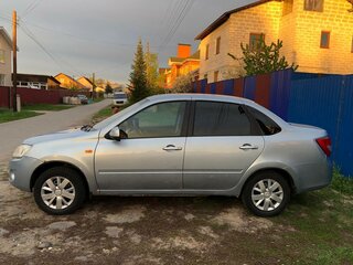 2012 Lada (ВАЗ) Granta I, голубой, 350000 рублей, вид 2