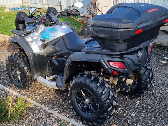 2019 CFMoto CFORCE 600 Advanced EPS, серебристый, 700000 рублей - вид 3