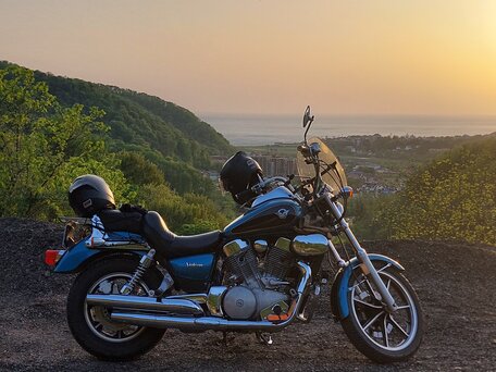 1995 Kawasaki VN1500 Vulcan, зелёный, 430000 рублей, вид 1