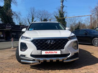 2020 Hyundai Santa Fe IV, белый, 3550000 рублей, вид 3