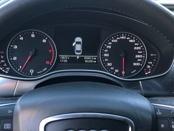 2011 Audi A6 IV (C7), чёрный - вид 5