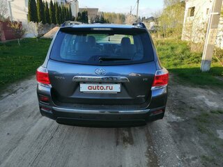 2013 Toyota Highlander II (XU40) Рестайлинг, серый, 2361417 рублей, вид 4