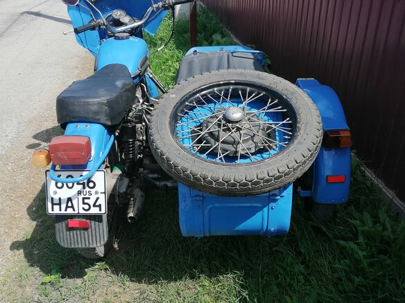 1994 Урал ИМЗ-8.103, синий, 120000 рублей - вид 5