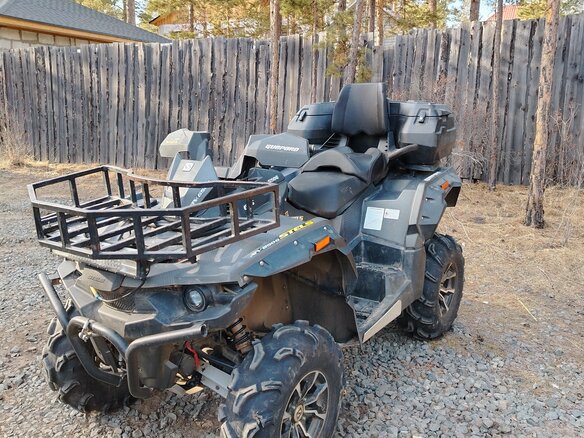 2021 Stels ATV-650 Guepard Trophy, чёрный, 950000 рублей - вид 5