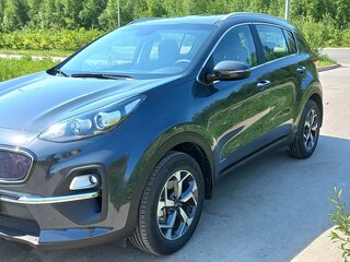 2021 Kia Sportage IV Рестайлинг, серый, 3200000 рублей, вид 2