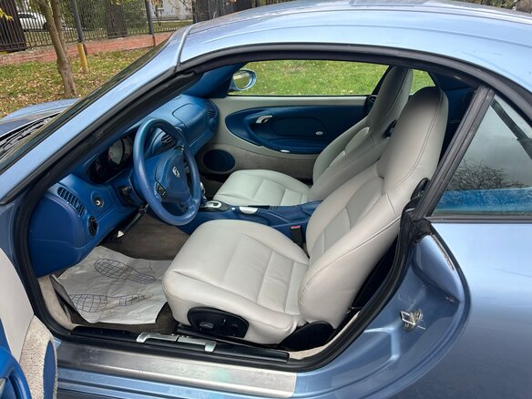 1999 Porsche 911 Carrera 4 V (996), голубой, 3900000 рублей - вид 22