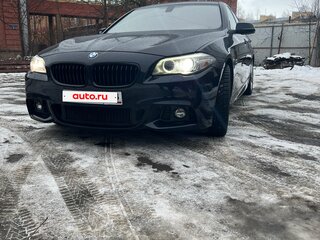 2016 BMW 5 серии 520i VI (F10/F11/F07) Рестайлинг, чёрный, 2500000 рублей, вид 2