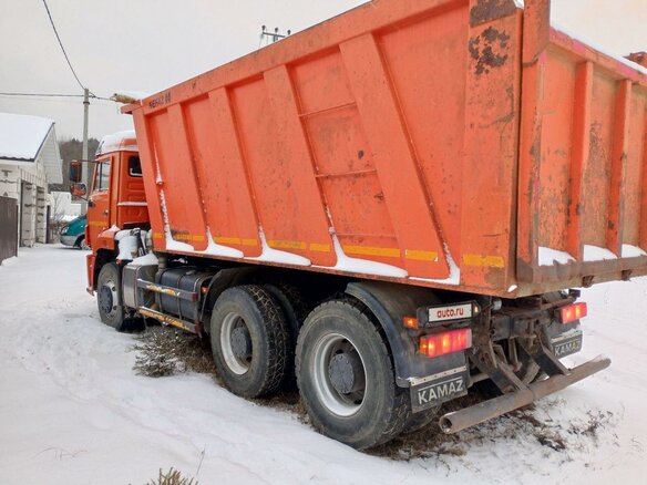 2017 КамАЗ 6520, оранжевый, 2700000 рублей - вид 3