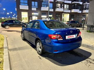 2010 Toyota Corolla X (E140, E150) Рестайлинг, синий, 699999 рублей, вид 3